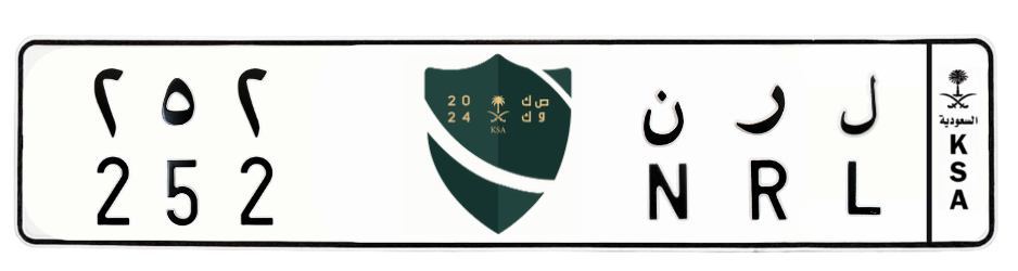 لوحة ل ر ن 252